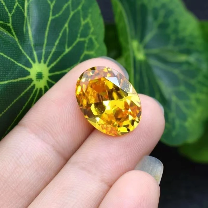 Large Beautiful Yellow 13x18mm Unheated Yellow Sapphire Gem Oval Shape Natural Loose Gemstone Jewelry