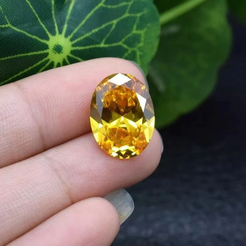 Large Beautiful Yellow 13x18mm Unheated Yellow Sapphire Gem Oval Shape Natural Loose Gemstone Jewelry
