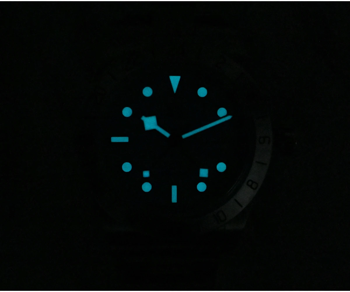San Martin Upgraded 38.3mm BB GMT Hangzhou 6460 Men Automatic Mechanical Watches Sport Sapphire Luminous Waterproof 100m SN0054