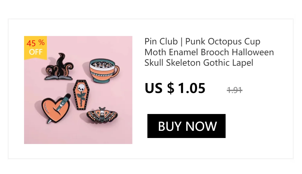 Pin Club | Cartoon Horror Girl Lapel Badge High Quality Metal Brooch Custom Terror Movies Jewelry Gift Accessories Dropshipping