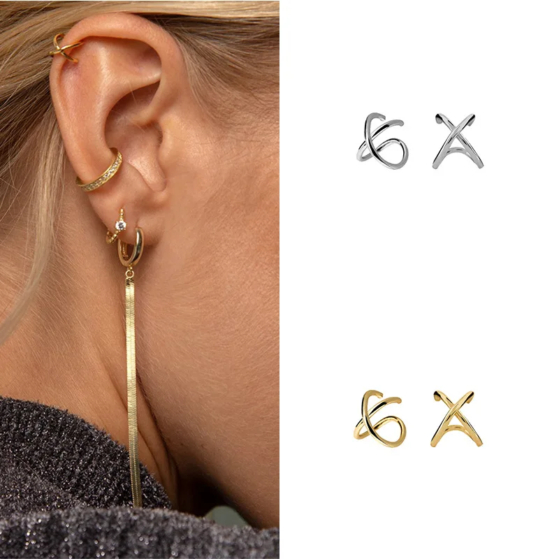 Fashion Stainless Steel Gold Color Long Tassel Earrings for Women Simple Geometric Unique Korean Earrings Wedding Jewelry Gifts