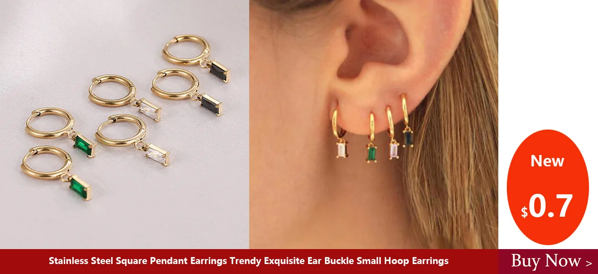 Fashion Stainless Steel Gold Color Long Tassel Earrings for Women Simple Geometric Unique Korean Earrings Wedding Jewelry Gifts