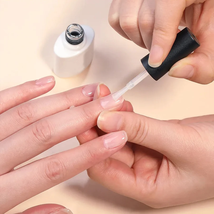 XEIJAYI Clear Building Nail Gel Nail Polish For Strengthener Gel Extension Gel Base Coat In A Bottle Soak Off UV LED Gel Nail