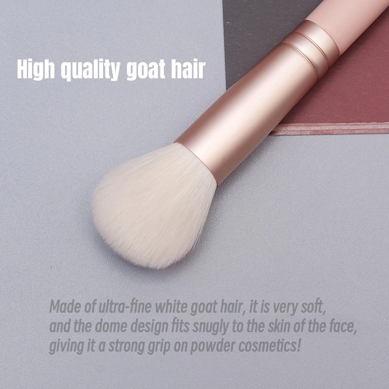 Blush Makeup Brush Powder Natural Fine Goat Hair Luxury Ebony Handle Make Up Brushes Beauty Tools