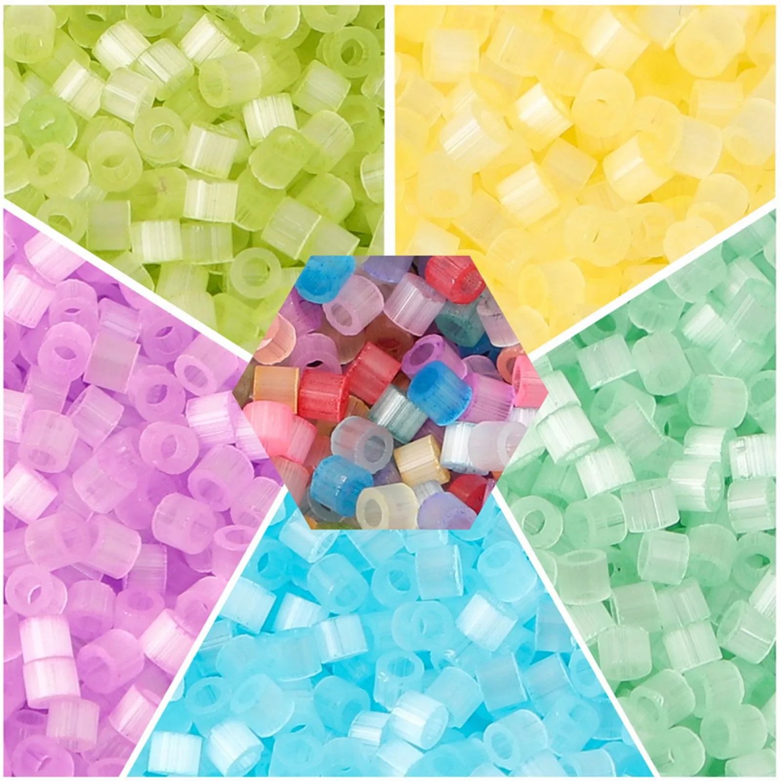 Hot Sell 10Grams Colorful Glass Seed Beads Cylinder Cat's Eye Imitation Loose Spacer Bead DIY Jewelry Making About 2.5mm Dia.