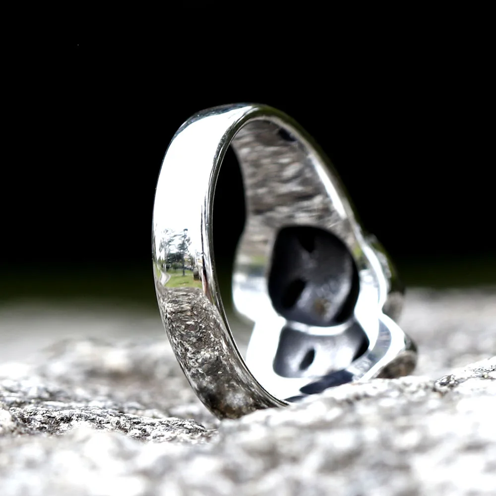 2023 New 316L Stainless Steel Cry and Smile Ring For Man Women Good Polished Couple Gift Fashion Jewelry for Gift Free Shipping