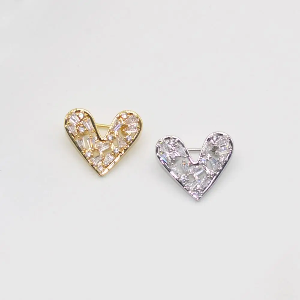 New Rhinestone Brooches Women Exquisite Retro Pins Small Cute Fashion Jewelry Accessories