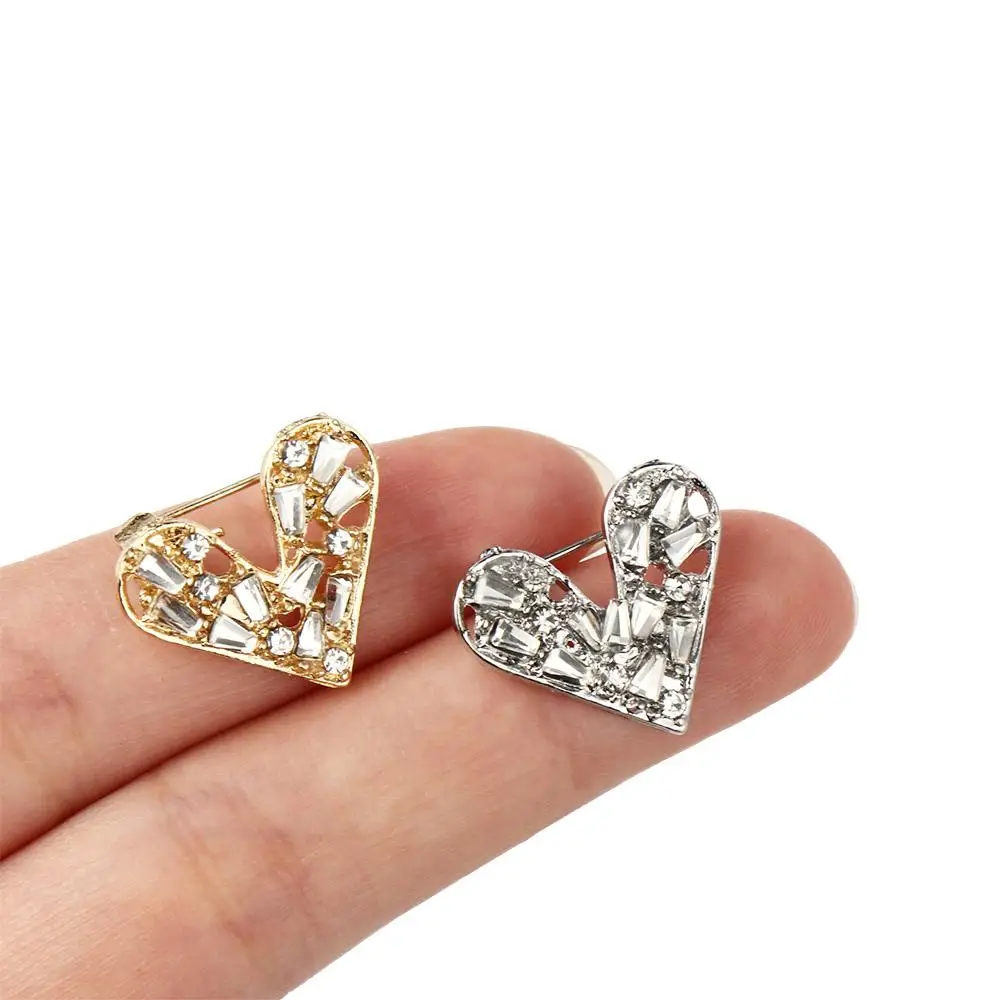 New Rhinestone Brooches Women Exquisite Retro Pins Small Cute Fashion Jewelry Accessories