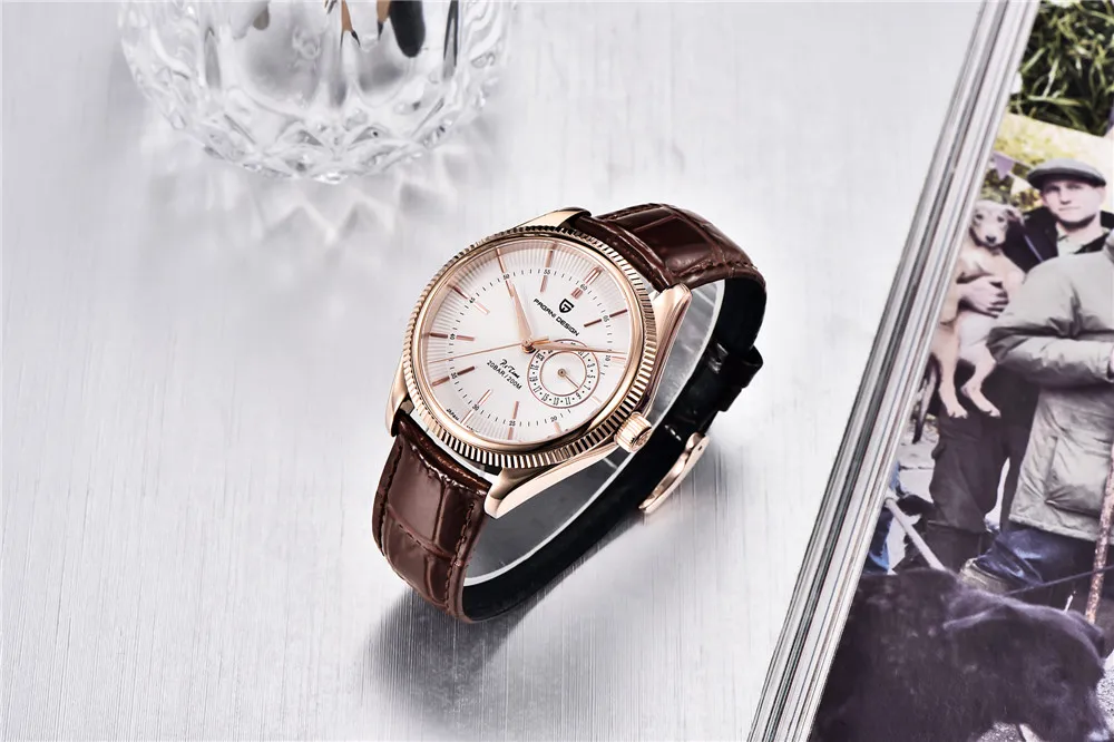 New PAGANI DESIGN Top Brand Men's Quartz Watch Sapphire Glass 40mm Automatic Watch Sports Waterproof Men's Watch Reloj Hombre