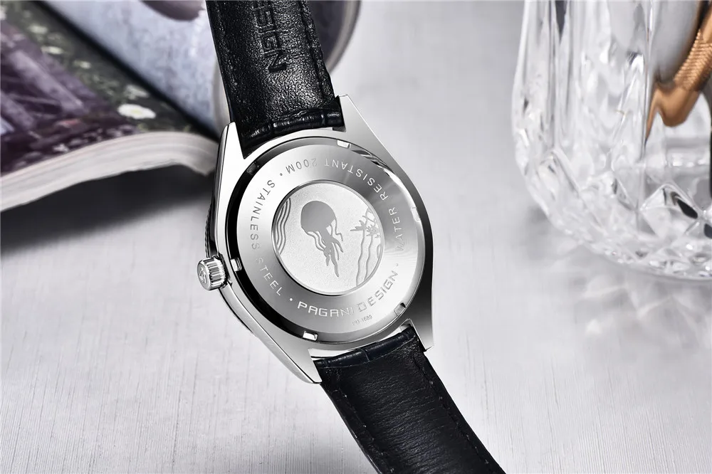New PAGANI DESIGN Top Brand Men's Quartz Watch Sapphire Glass 40mm Automatic Watch Sports Waterproof Men's Watch Reloj Hombre