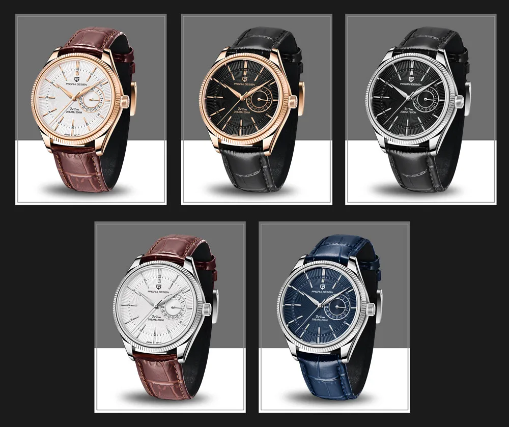 New PAGANI DESIGN Top Brand Men's Quartz Watch Sapphire Glass 40mm Automatic Watch Sports Waterproof Men's Watch Reloj Hombre