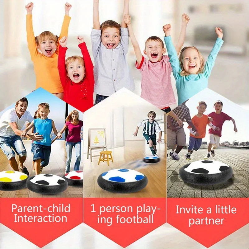 Levitation Football Toy Air Cushion Floating Foam Soccer Ball Boy Child Toy 3 to 6 Years Kids Levitate Suspending Soccer Toys
