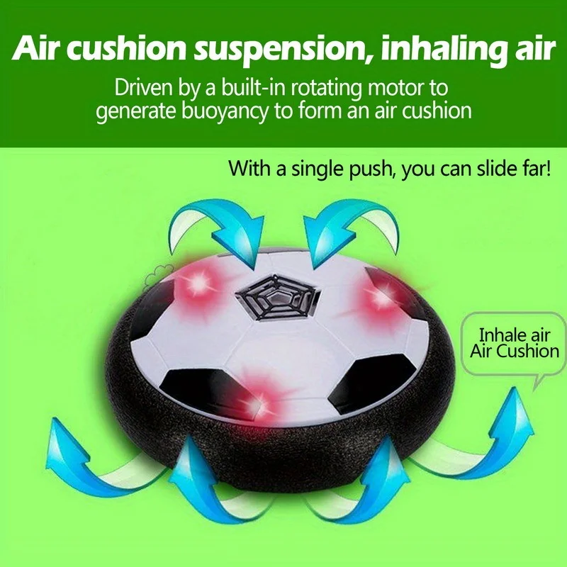 Levitation Football Toy Air Cushion Floating Foam Soccer Ball Boy Child Toy 3 to 6 Years Kids Levitate Suspending Soccer Toys