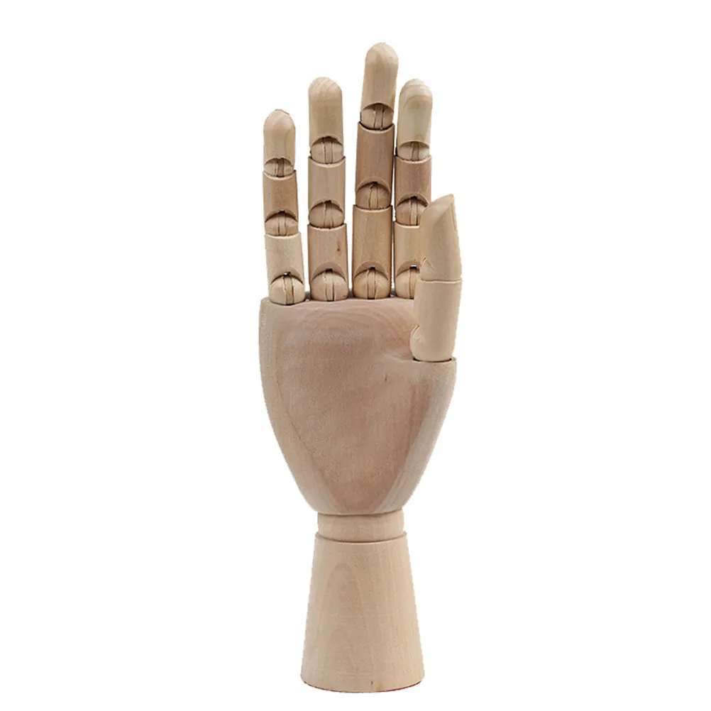 Wooden Hand Drawing Sketch Mannequin Model Human Artist Model Wooden Mannequin Hand Movable Limbs
