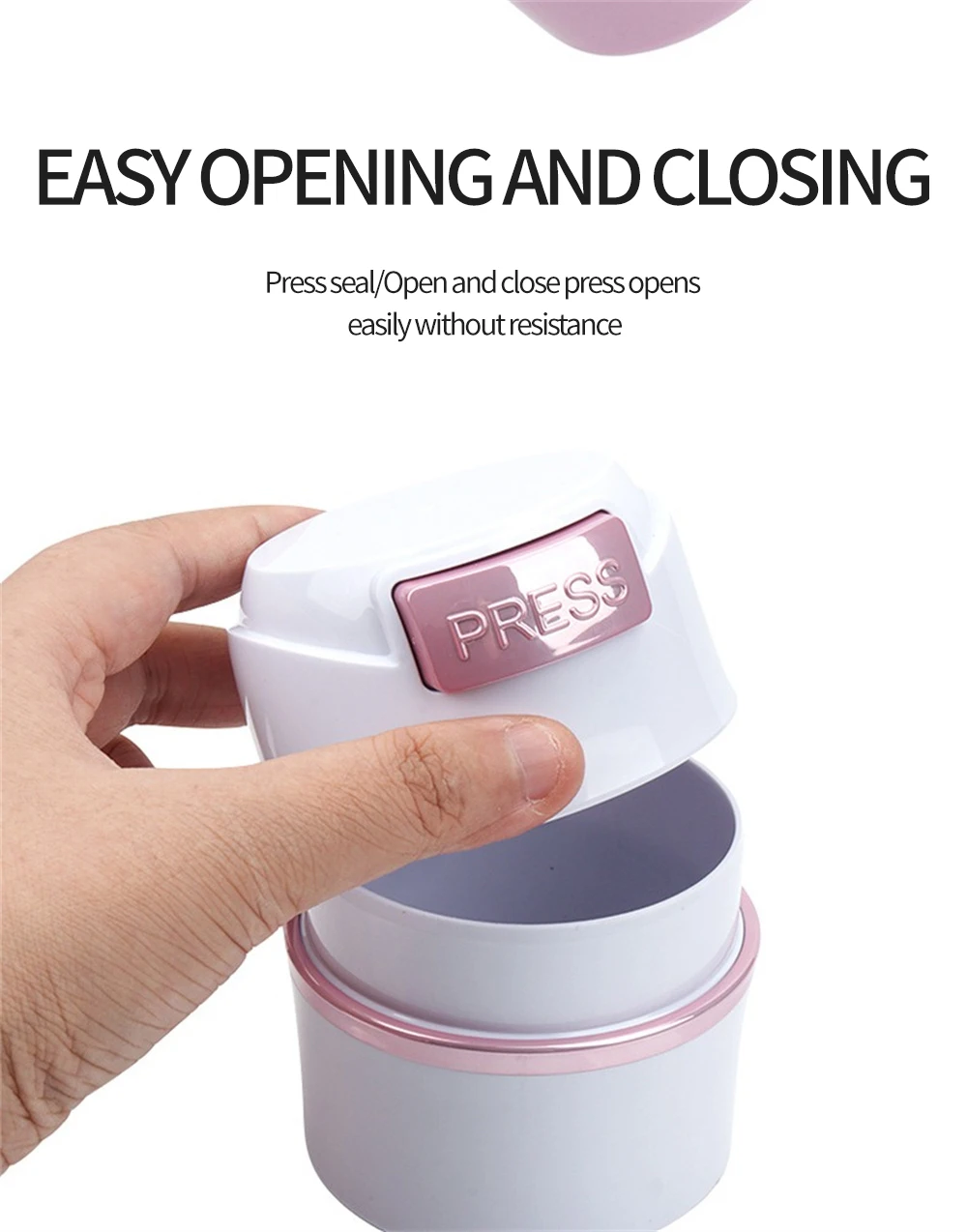 1pcs Eyelash Glue Storage Tank Container Lash Lifting Individual Adhesive Stand Storage Jar Eyelashes Extension Makeup Tool