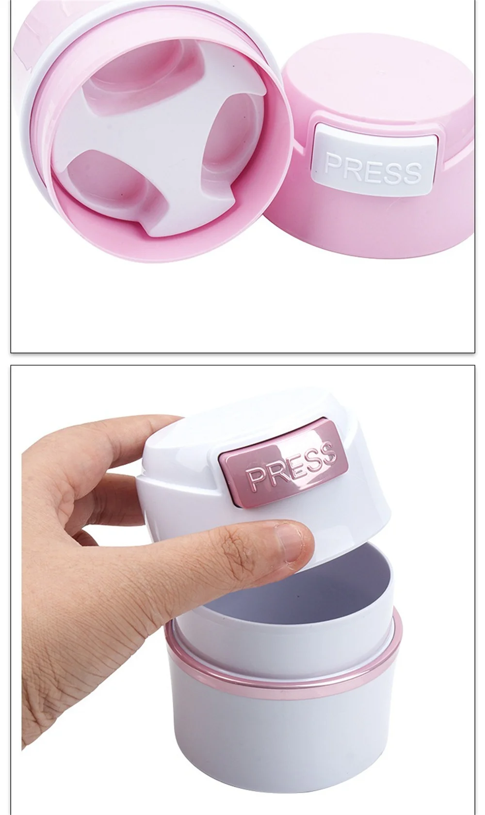 1pcs Eyelash Glue Storage Tank Container Lash Lifting Individual Adhesive Stand Storage Jar Eyelashes Extension Makeup Tool