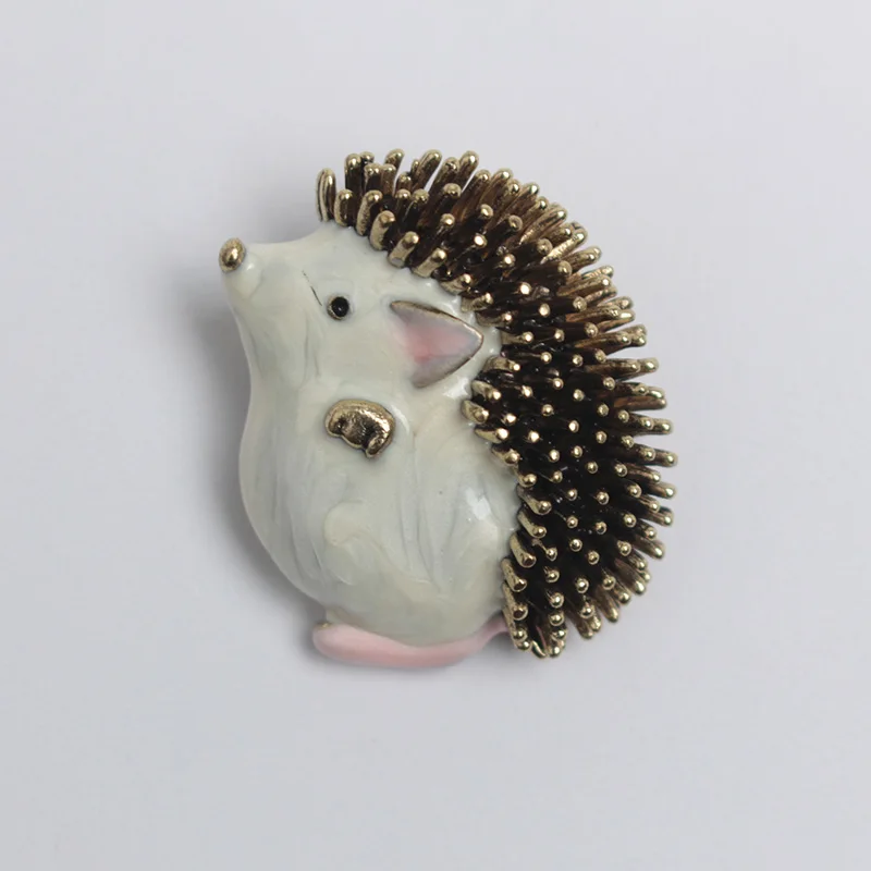 creative enamel hedgehog brooch fashion clothing accessories brooches