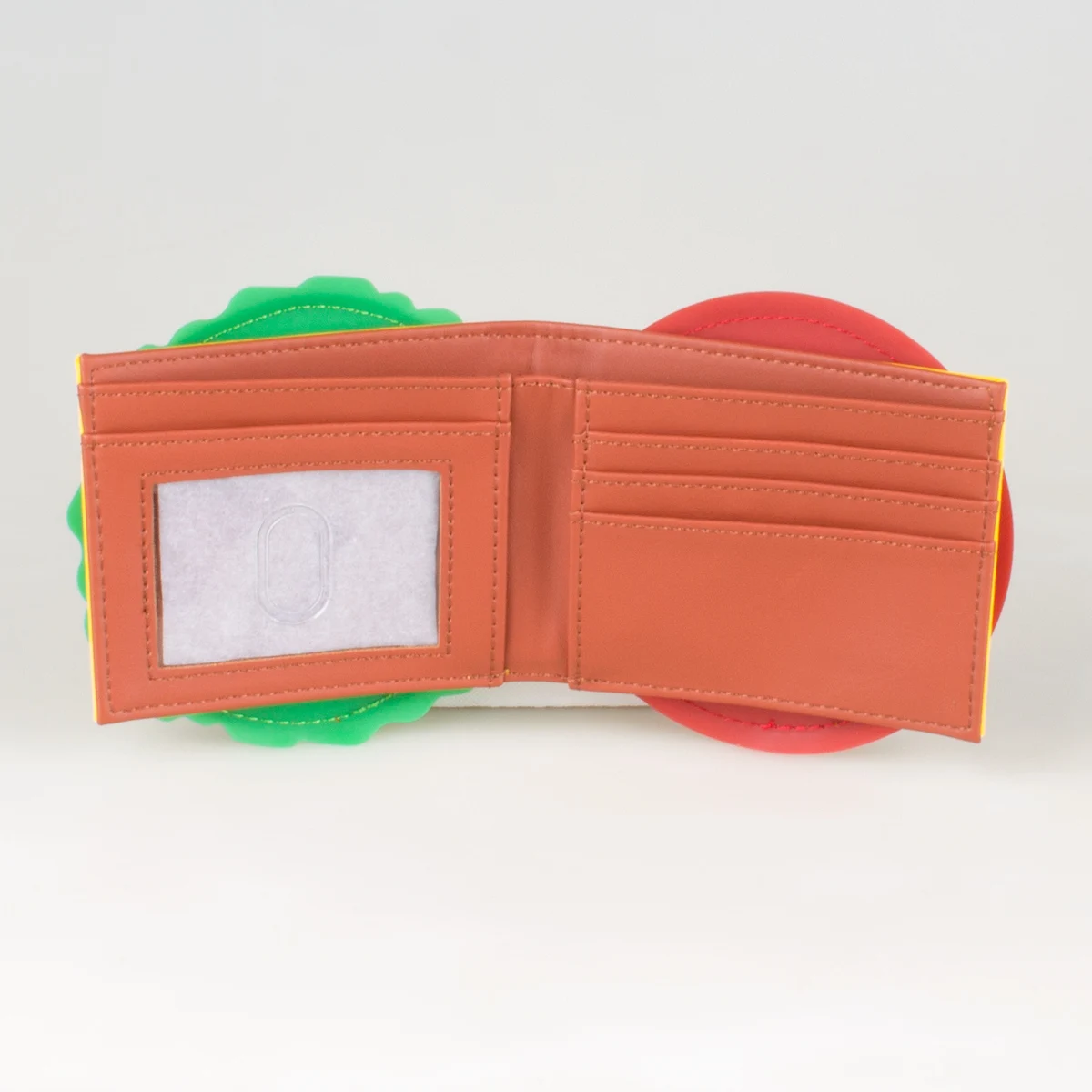 Burger shaped cute women's wallet, designer men's ID card holder