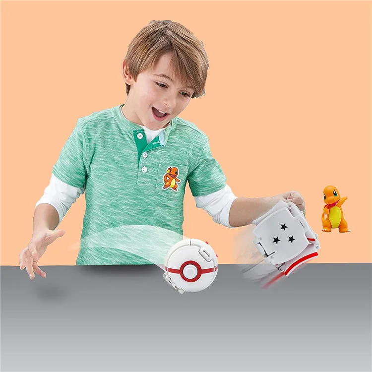 Pokeball Pokemon Figurine Elf Ball Anime Figure Cartoons Pikachu Charizard Pocket Monster Pet Anime Action Model Toy Gifts