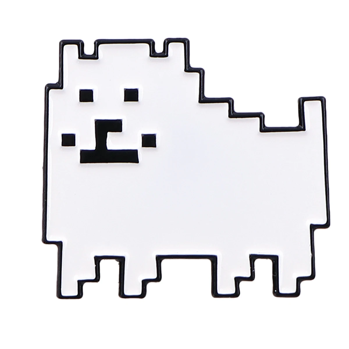 Pixel Dog Enamel Pins Creative Animal Brooches Lapel Badges Cartoon Jewelry Clothing Accessories Gift for Kids Friends