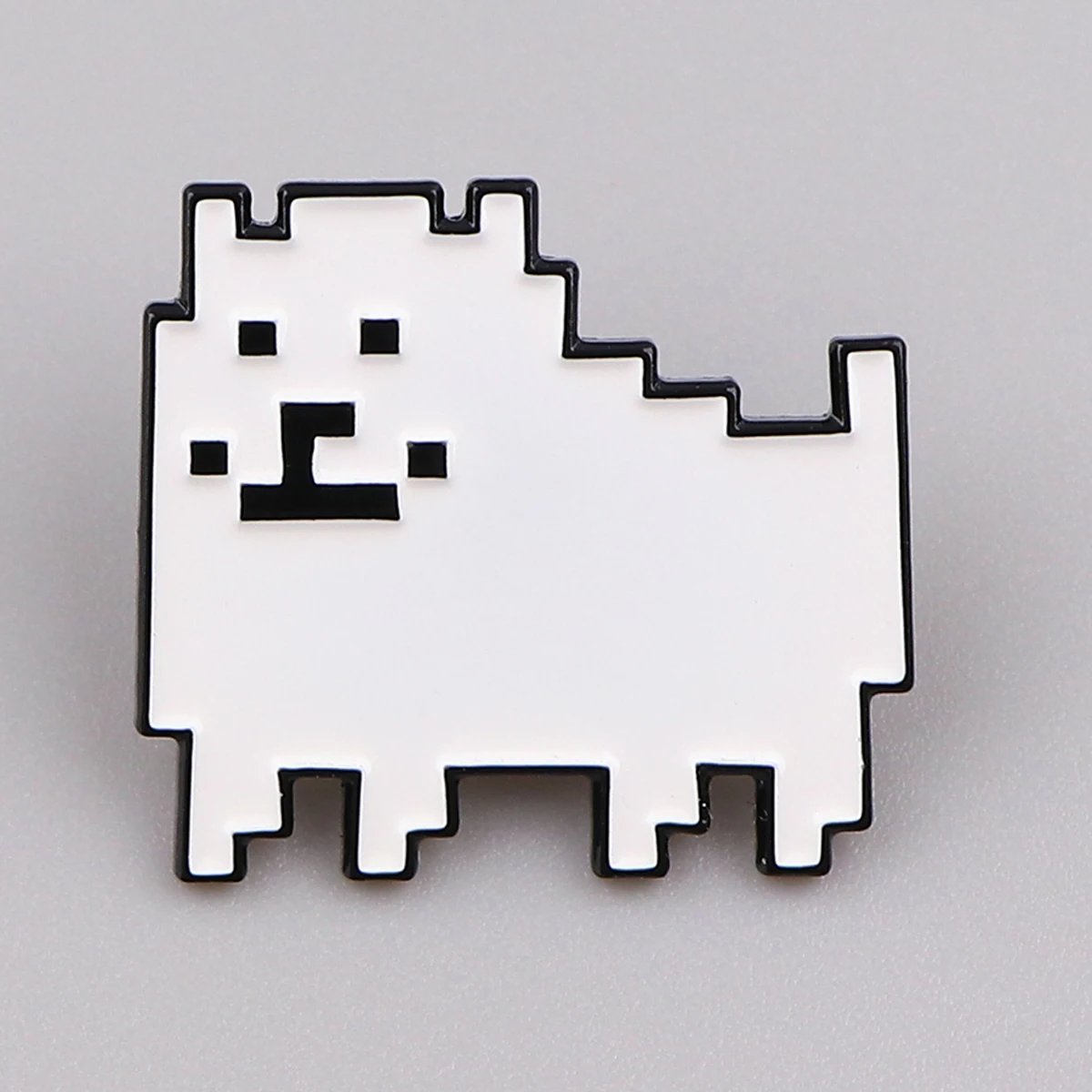 Pixel Dog Enamel Pins Creative Animal Brooches Lapel Badges Cartoon Jewelry Clothing Accessories Gift for Kids Friends