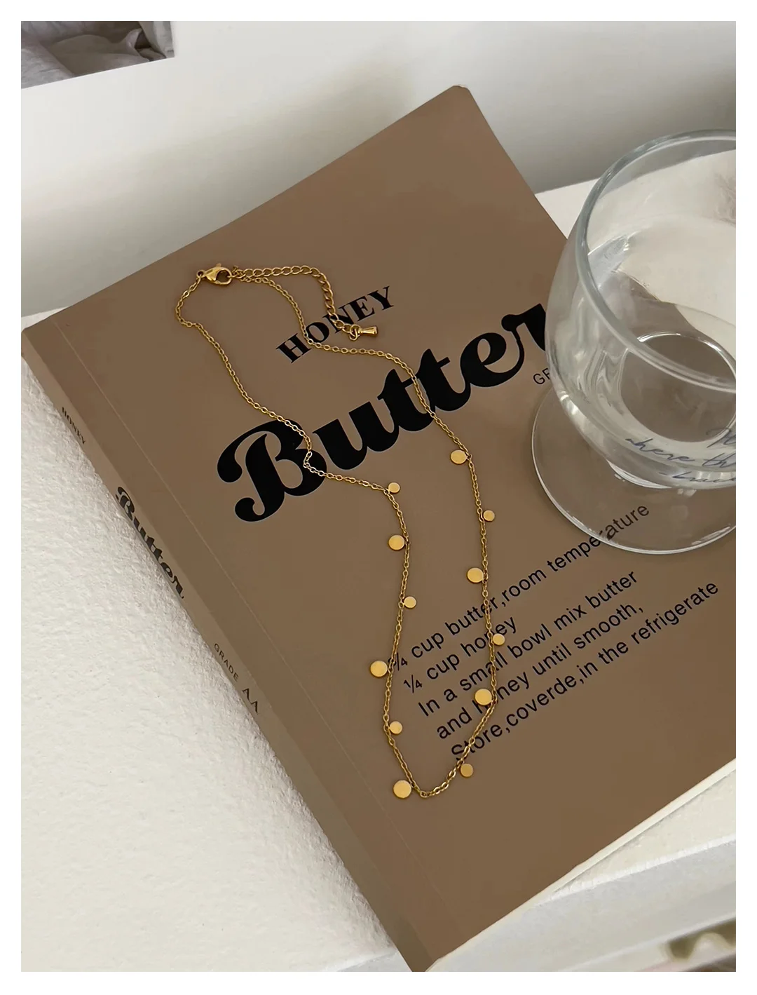Peri'sBox Vintage Natural Stone Beads Necklace Women's Charm Mang Star Pendant Can be Stacked Jewelry Gothic Jewelry Gifts