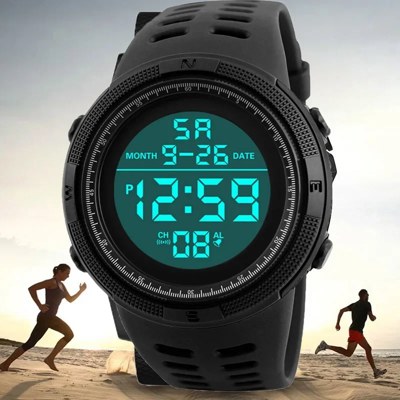 YIKAZE X01 Men's Digital Watches Multifunction Military Men Sports Wristwatch Sweatproof Luminous Man Student Electronic Watch