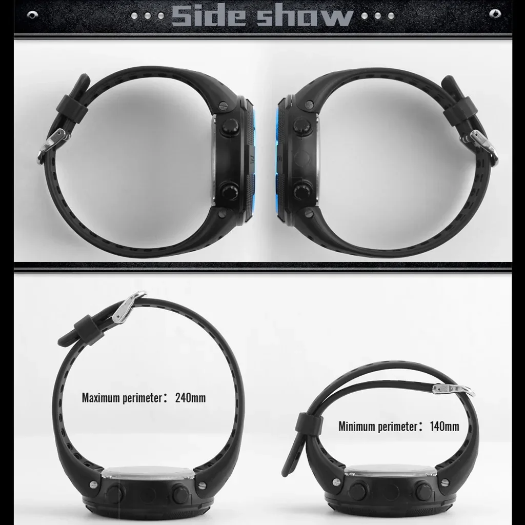 YIKAZE X01 Men's Digital Watches Multifunction Military Men Sports Wristwatch Sweatproof Luminous Man Student Electronic Watch