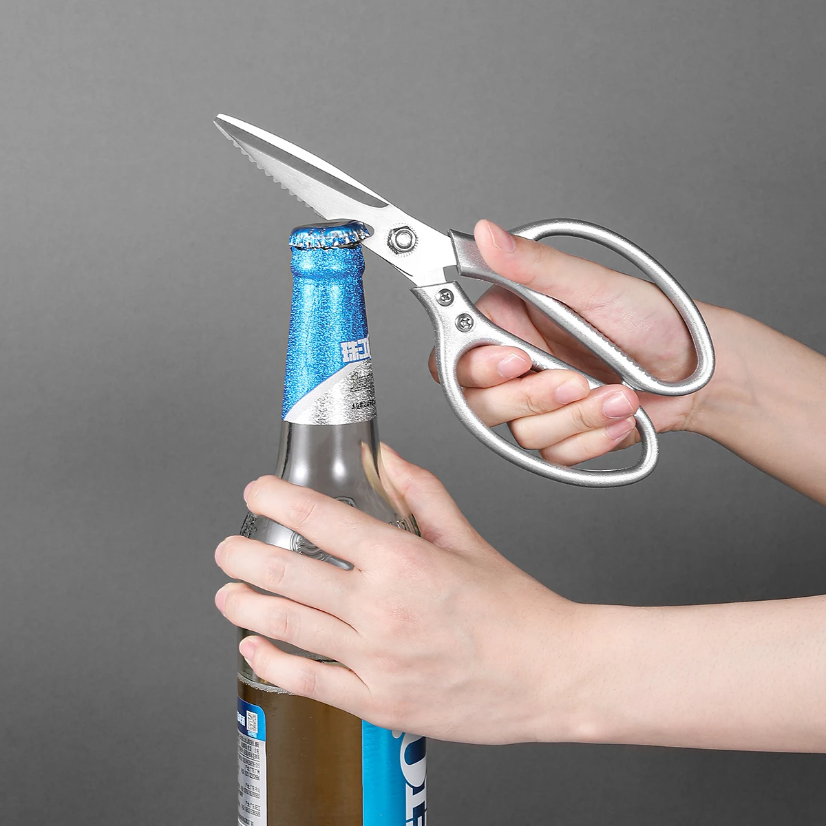 Kitchen Poultry Shears Butcher Meat Cleaver Stainless Steel Kitchen Scissors Chicken Bone Shear Sharp Vegetable Fish Duck Cutter