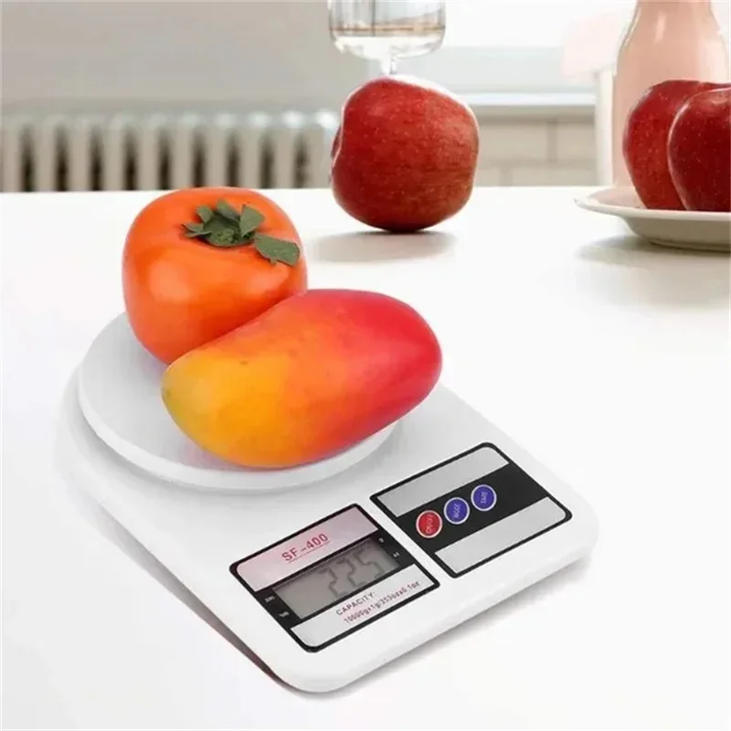 10kg X1g Digital Scale Kitchen Electronic Food Scale Gram Electric Scales Postal Cooking Baking Cakes Kitchen Accessories