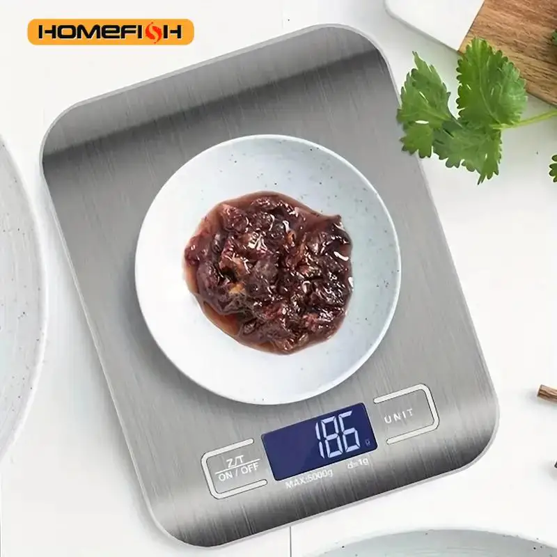 Household Kitchen High-precision Electronic Pastry Baking Scale Small Food Baking Scale 10kg/1g Accurate Weighing