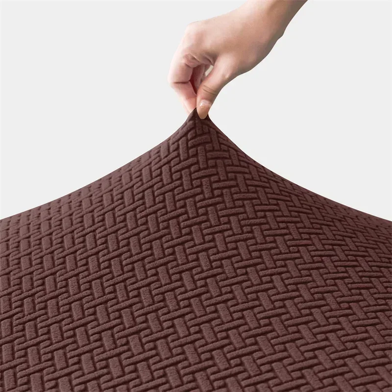 2 Pcs/set Polar Fleece RV Dinette Cushions Covers Stretch Couch Cover Booth Seat Covers RV Camper Car Bench Backrest Cover