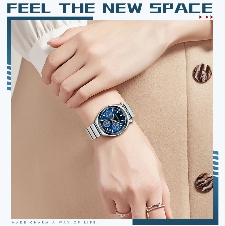 MINI FOCUS Fashion Gold Watch Women Watches Ladies Creative Steel Women's Bracelet Watches Female Waterproof Clock Reloj Mujer