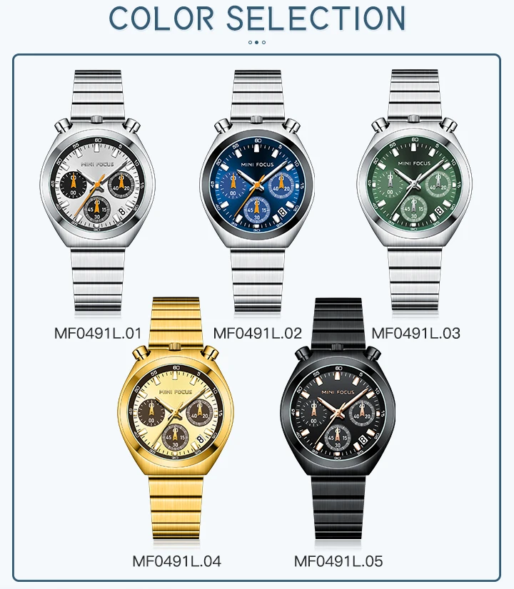 MINI FOCUS Fashion Gold Watch Women Watches Ladies Creative Steel Women's Bracelet Watches Female Waterproof Clock Reloj Mujer
