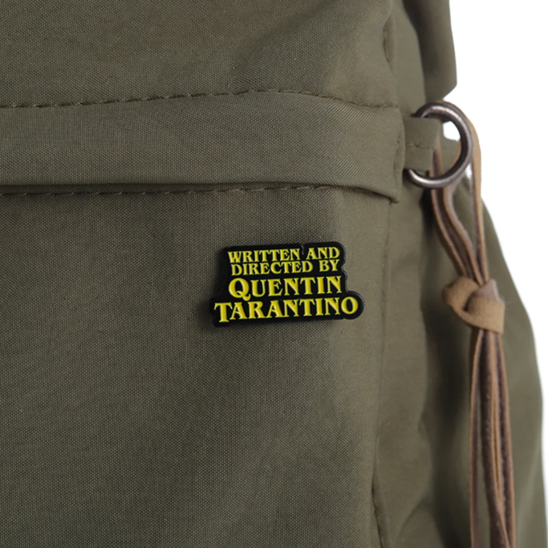 Quentin Tarantino Revenge Movie Enamel Pin Film Peripheral Products Brooch Awesome Present Lapel Backpack Badge For Fans Friends