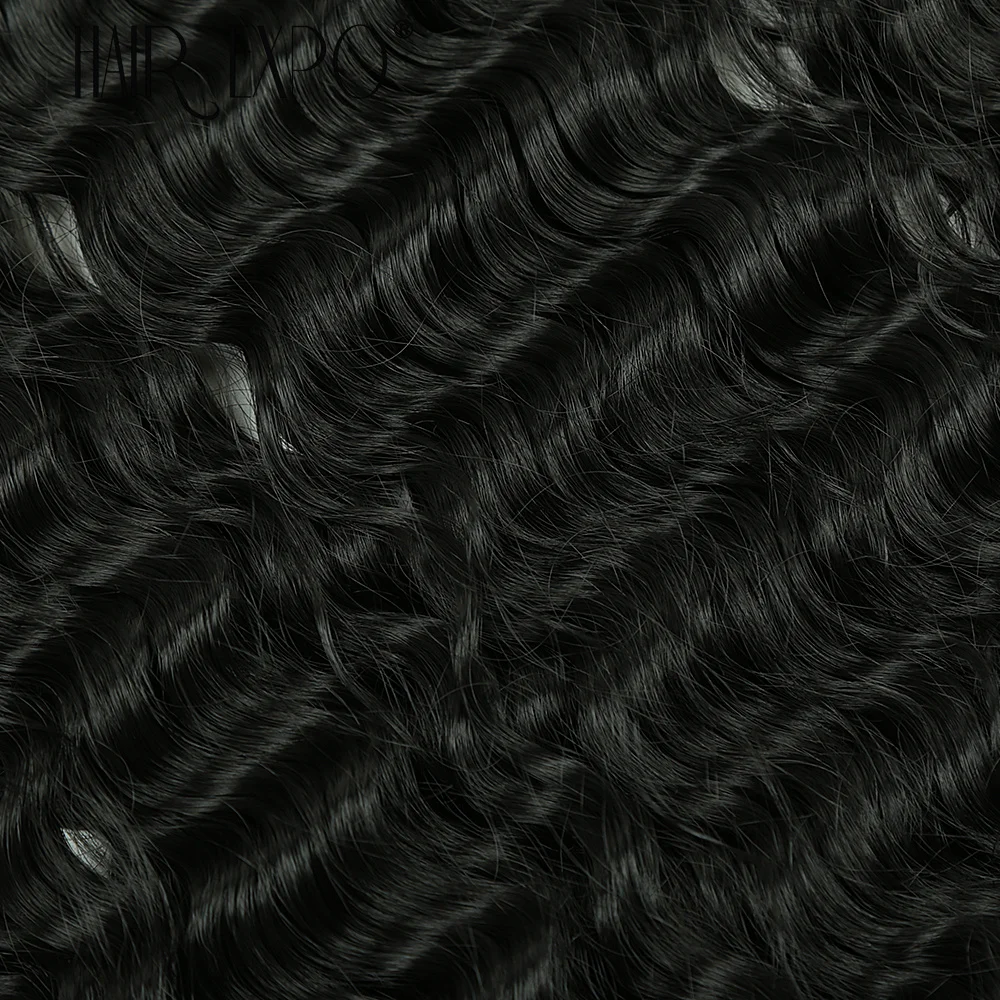 30Inch Deep Wave Twist Crochet Hair Synthetic Deep Curly Braiding Hair Extension Ombre Bohemian Ocean Wave Braids Hair For Women
