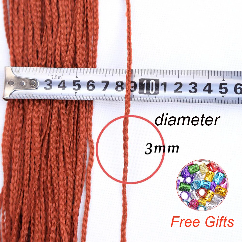 Zizi Braids Synthetic Crochet Hair Colored Box Braids Deep Wave Hair Long Senegalse Twist Braiding Hair Extensions for Russia