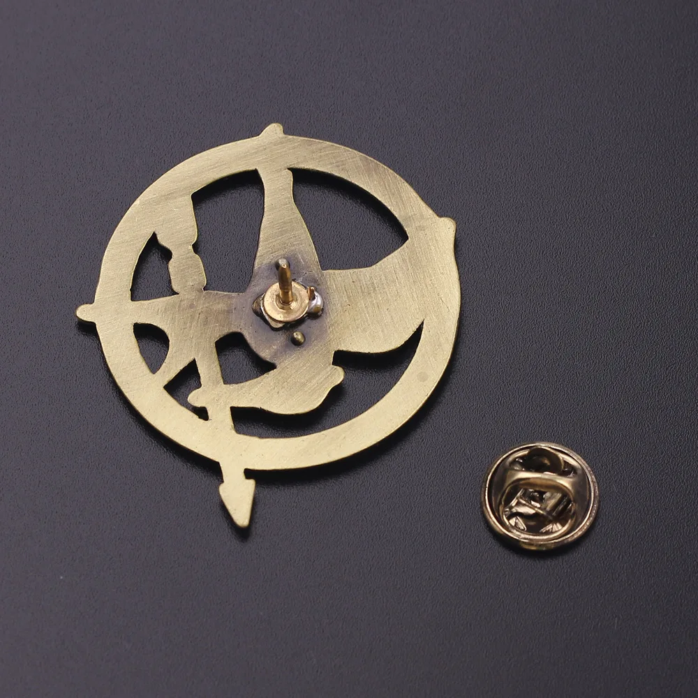 Fashion Trendy Jewelry The Hunger Games Popular Punk Vintage Style Birds Brooches Universal Costume Jewellery Accessories
