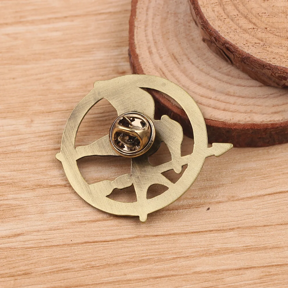 Fashion Trendy Jewelry The Hunger Games Popular Punk Vintage Style Birds Brooches Universal Costume Jewellery Accessories
