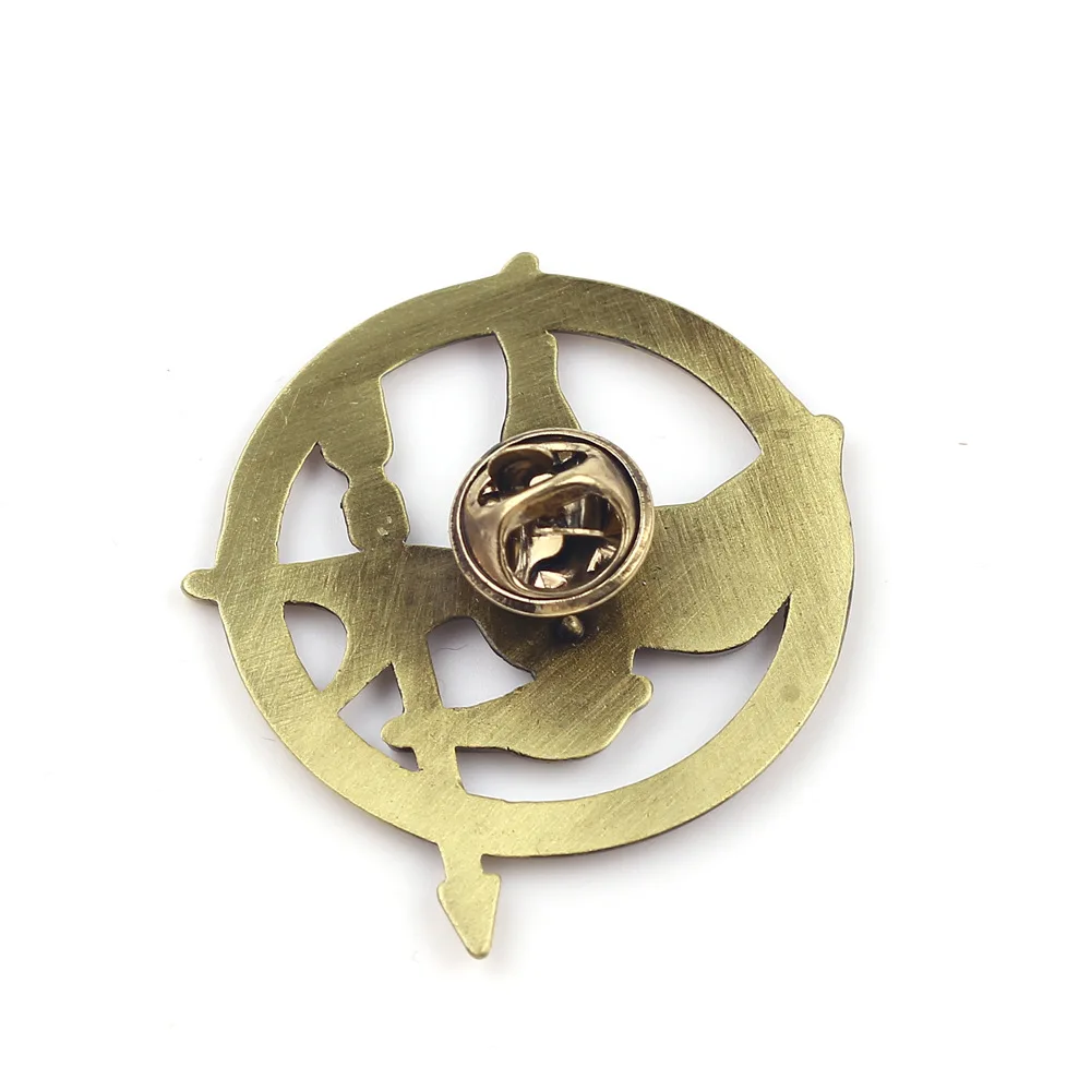 Fashion Trendy Jewelry The Hunger Games Popular Punk Vintage Style Birds Brooches Universal Costume Jewellery Accessories