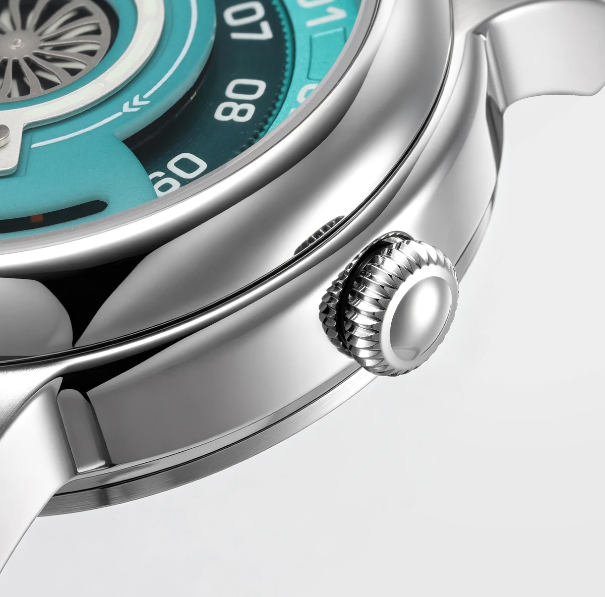 BERNY Watches for Men and Women Super Luminous 36mm Case Small Dial Automatic Mechanical Men's Watch Sapphire Casual Wristwatch