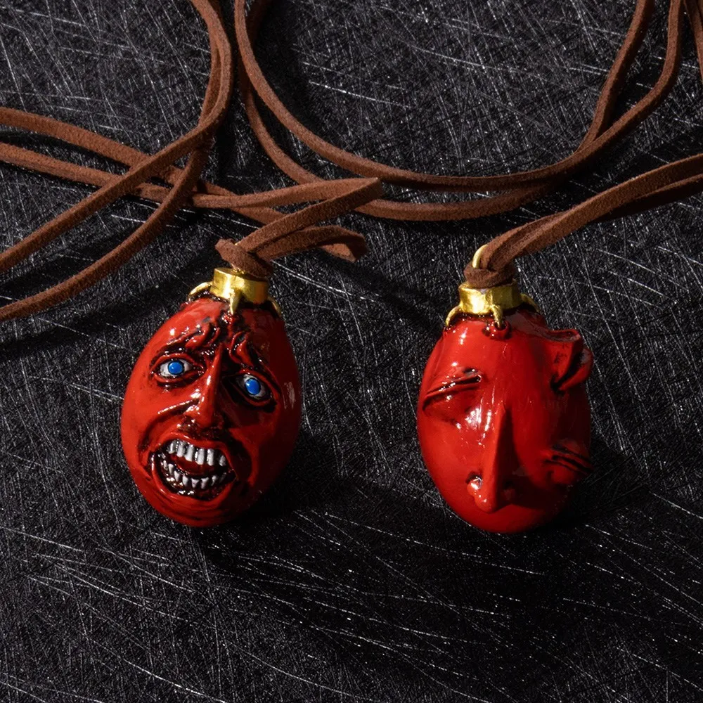 Anime 1997 Behelit Griffith Egg Of King Necklace Cosplay Accessories The Golden Age Arc Pendant Costume Prop Fans Gift