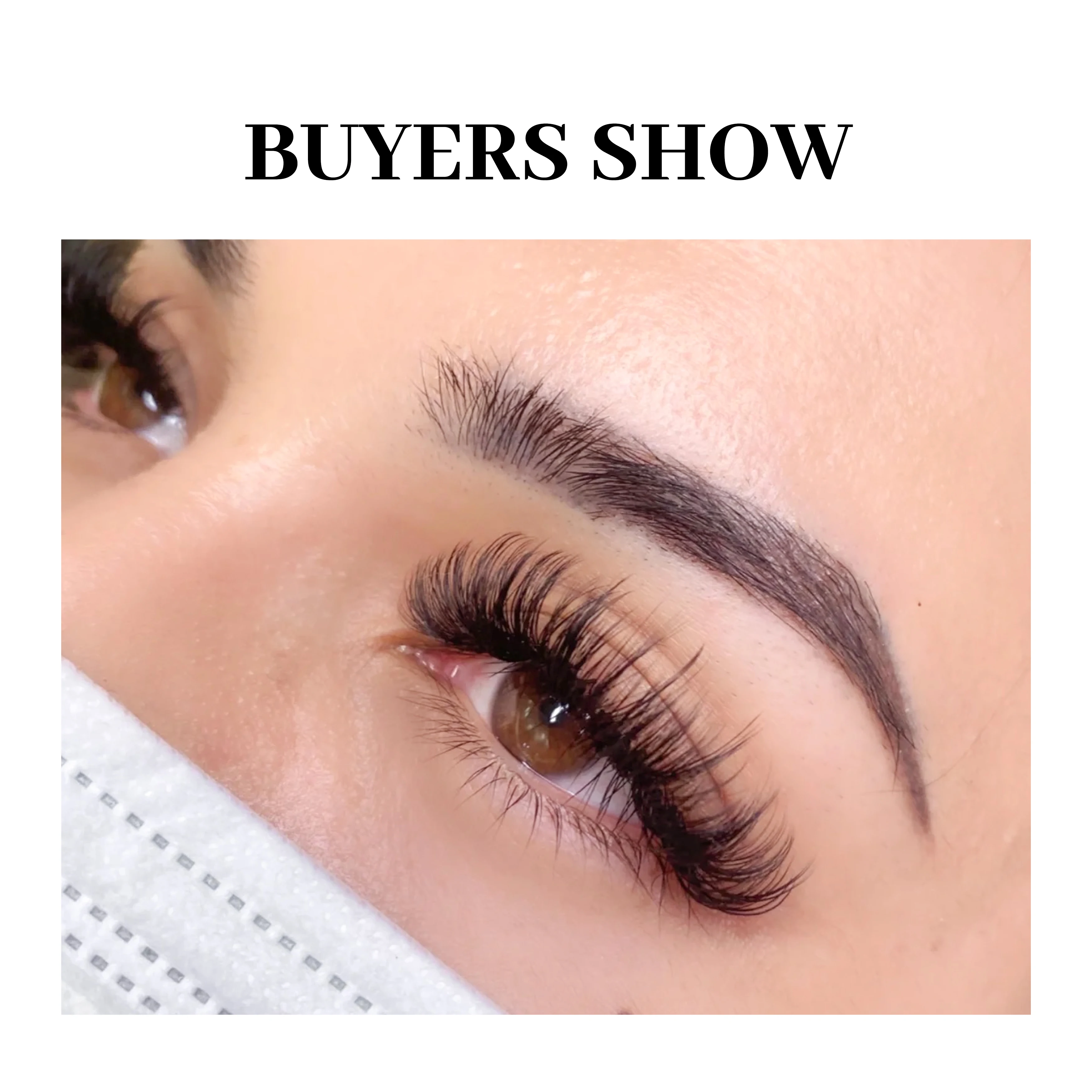 XIUSUZAKI Classic Individual Eyelash Extension Professional Soft Natural Light Matte Black Classic Volume Eyelashes Extensions