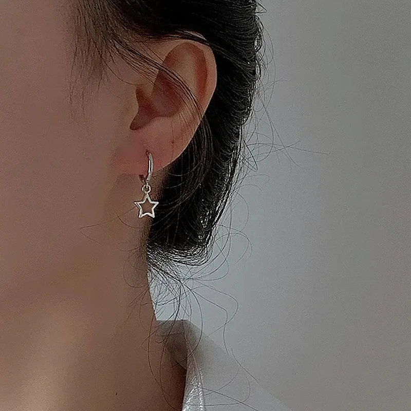 New Creative Star Earring Fashion Earrings Gifts for Women Cute Mini Little Star Earrings Holiday Jewelry