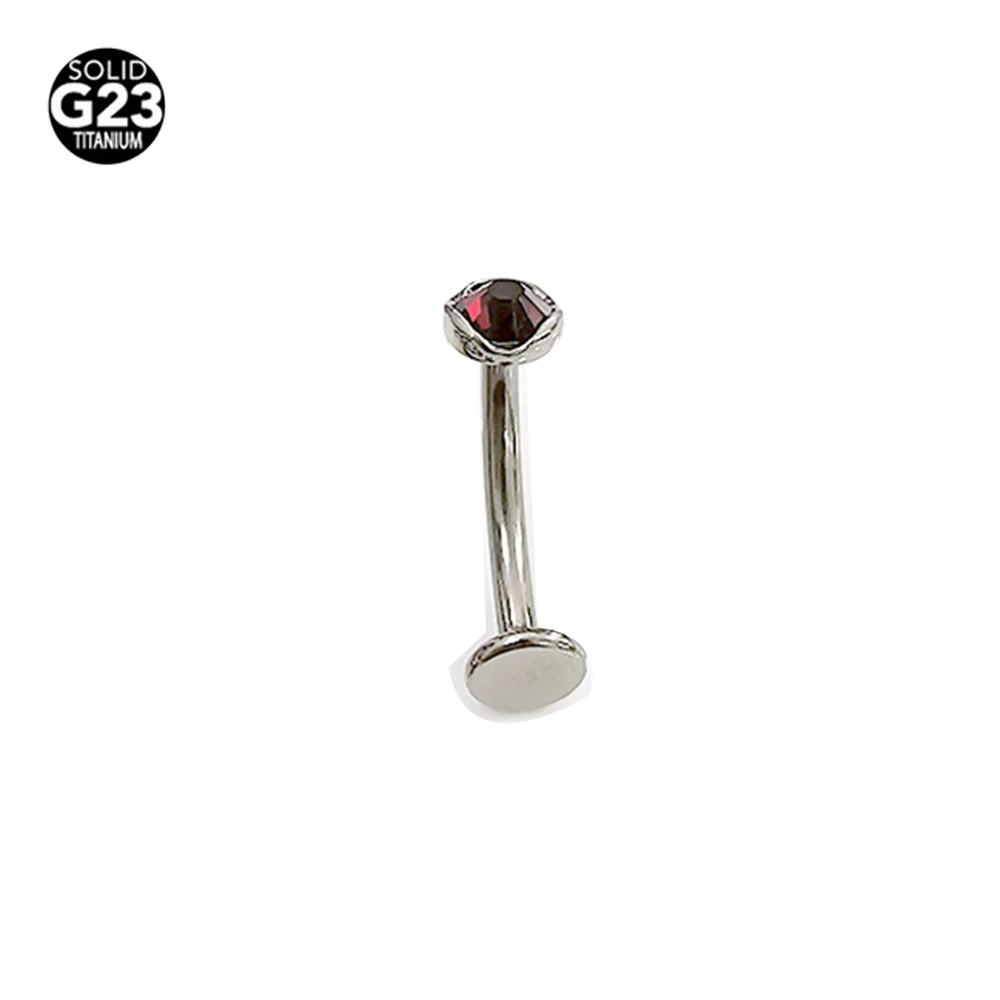 G23 Titanium14G upside down Body Piercing Nombril Ombligo Belly Button Rings Men Women Body Jewelry Crystal Navel Ring Bar Curve