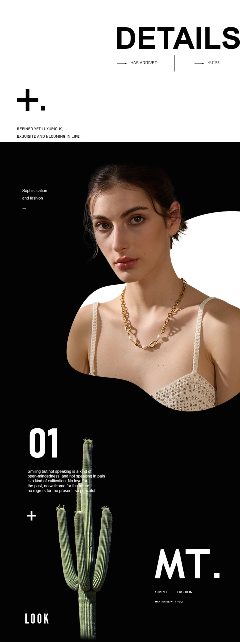 Yhpup High-Grade Natural Freshwater Pearls Metal Chain Fashion Necklace Trendy 18K PVD Plated Attractive Women Jewelry Gift