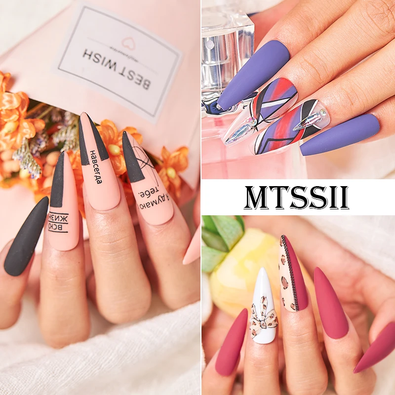 Mtssii 240 Colors Nail Gel Polish Nail Supplies 6ml Vernis Semi Permanent Nail Art Manicure Soak Off LED UV Gel Nail Varnishes