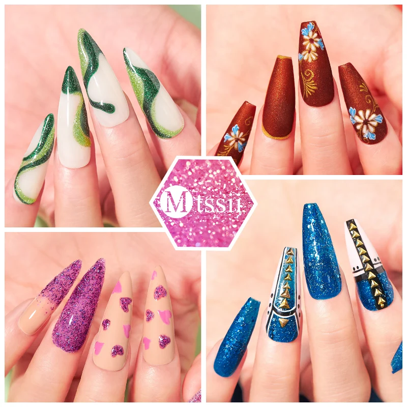 Mtssii 240 Colors Nail Gel Polish Nail Supplies 6ml Vernis Semi Permanent Nail Art Manicure Soak Off LED UV Gel Nail Varnishes