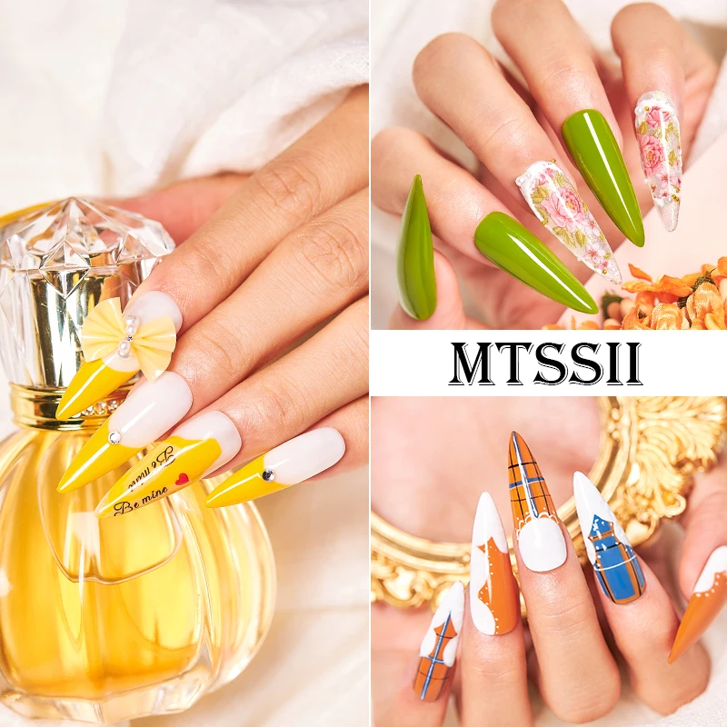 Mtssii 240 Colors Nail Gel Polish Nail Supplies 6ml Vernis Semi Permanent Nail Art Manicure Soak Off LED UV Gel Nail Varnishes