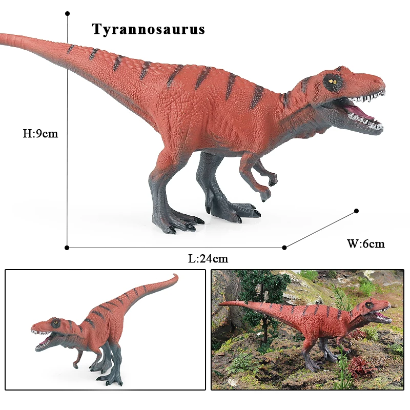 Oenux Jurassic Dinosaurs Indominus Rex Mosasaurus Saichania Dilophosauridae Spinosaurus Model Action Figures Collection Kid Toy